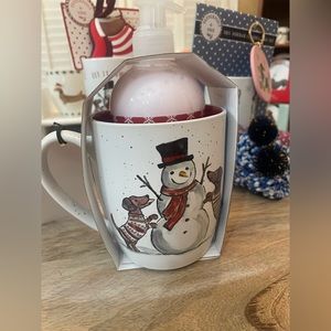 Dachshund Valentine Mug Winter theme  NWT Perfect Valentine gift etc